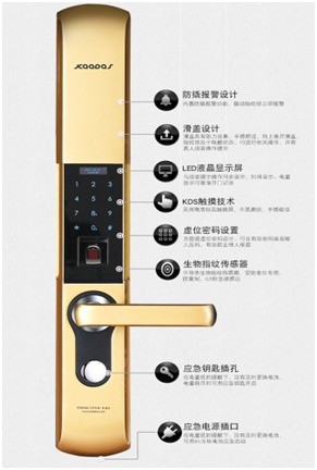 2017指纹锁五大品牌新品实力排行榜