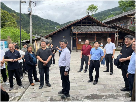 李昌海同志心系“传统村落”，赴五道水徐家寨古村落调研