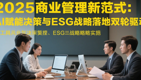 2025商业管理新范式：AI赋能决策与ESG战略落地双轮驱动