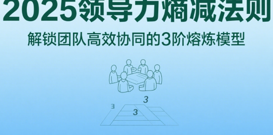 2025领导力熵减法则：解锁团队高效协同的3阶熔炼模型