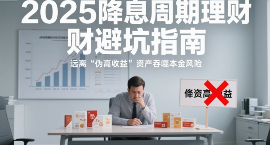 2025降息周期理财避坑指南：远离“伪高收益”资产吞噬本金风险
