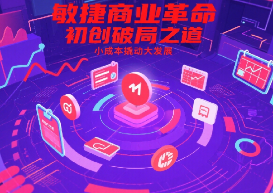 小成本大战略：初创企业如何用敏捷商业管理突破成长瓶颈?