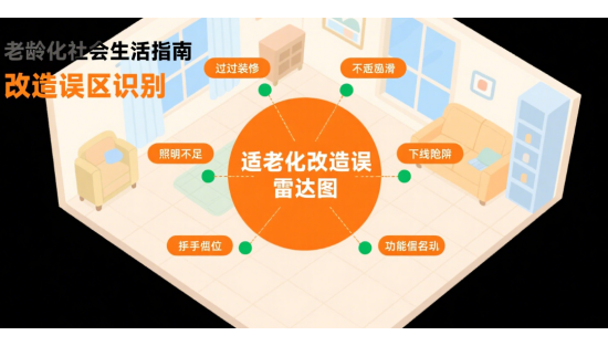 老龄化社会生活指南：避开适老化改造误区，降低跌倒风险
