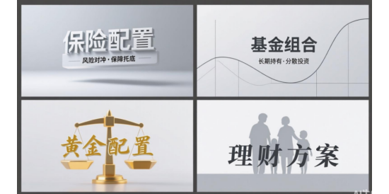 财富资讯与家庭理财：保险、基金、黄金的稳健组合配置方案