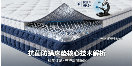 抗菌防螨床垫技术全面评测